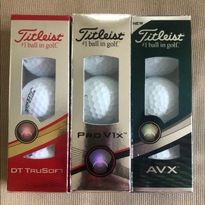 Titleist golf balls 3 packs